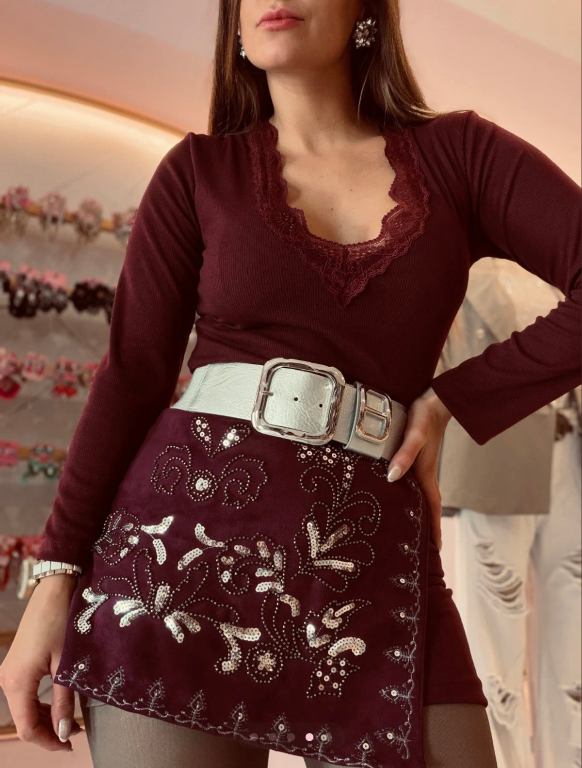 Short Pollera Logi