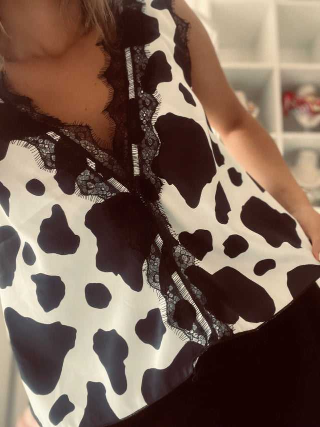 Blusa Jaz vaca