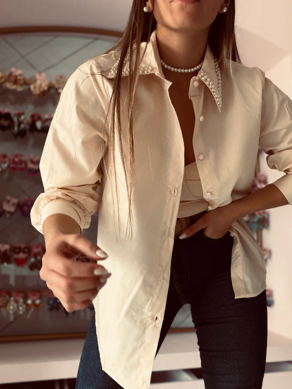 Camisa Perla