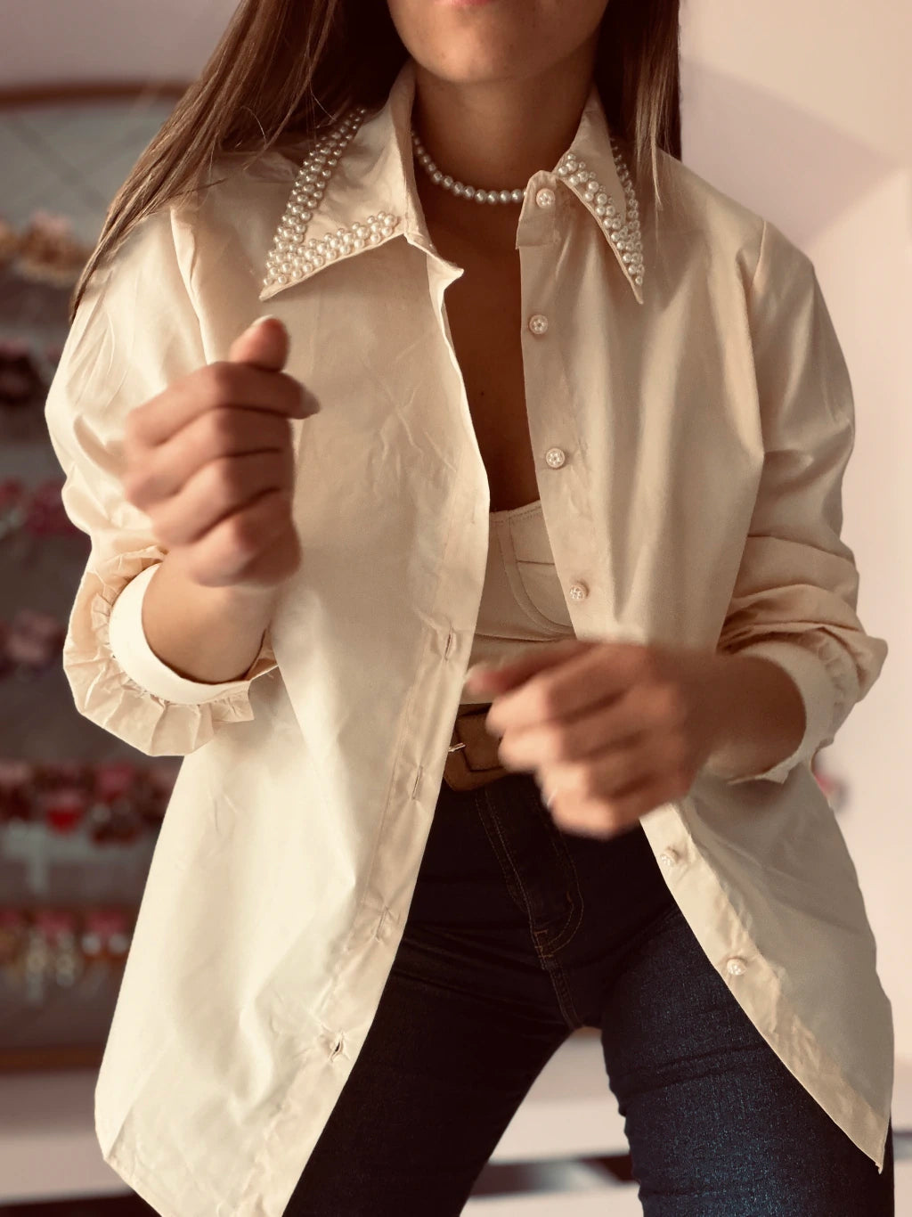 Camisa Perla