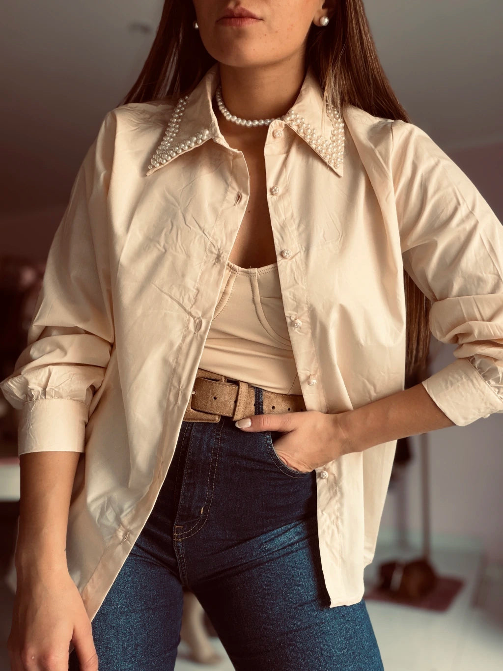 Camisa Perla