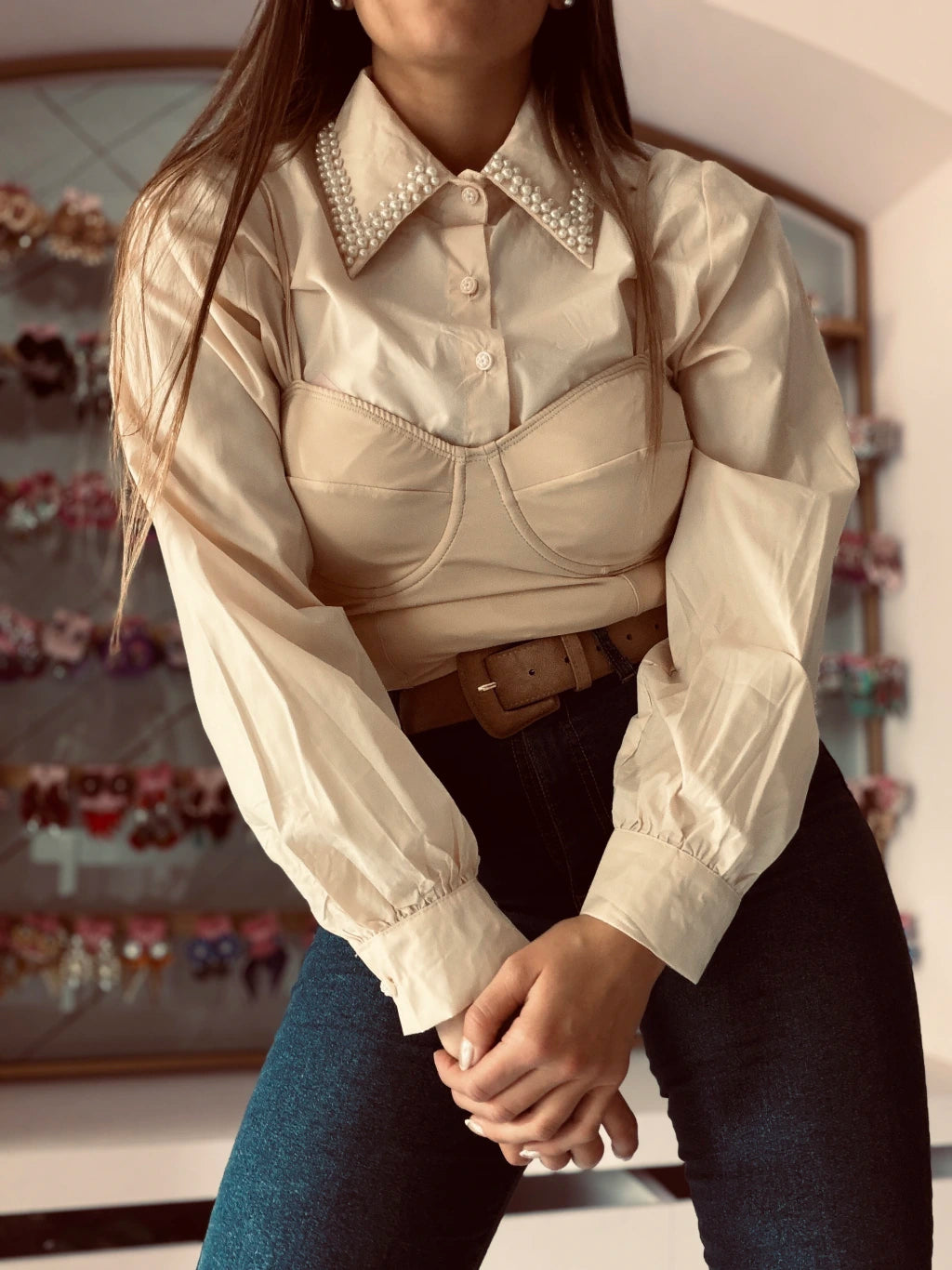 Camisa Perla