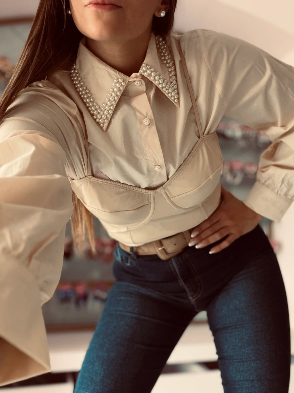 Camisa Perla