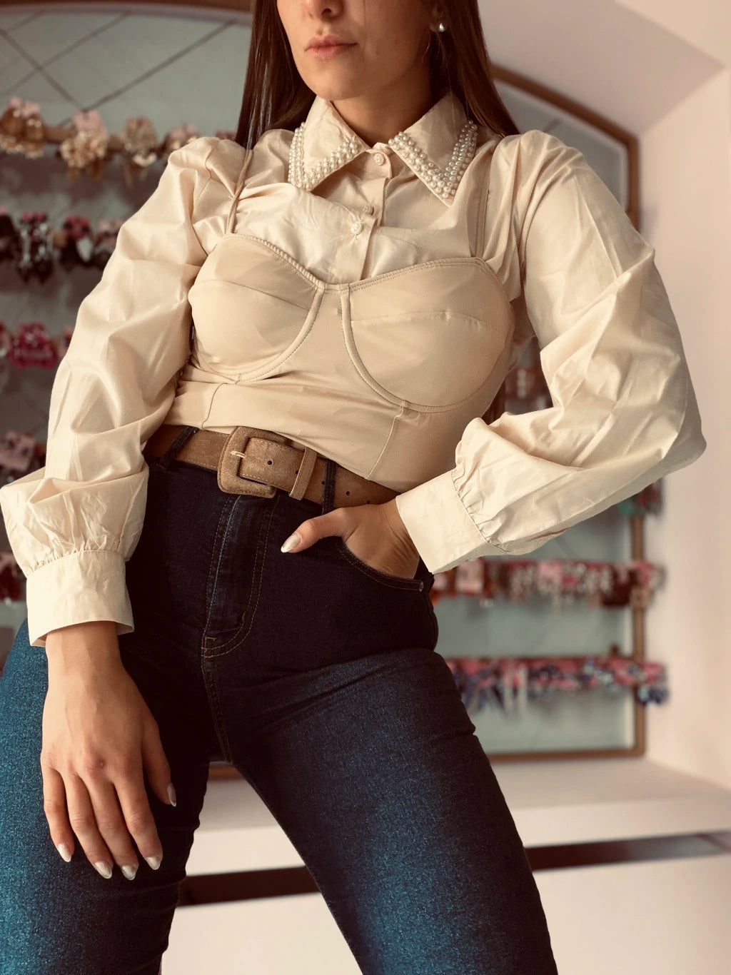 Camisa Perla