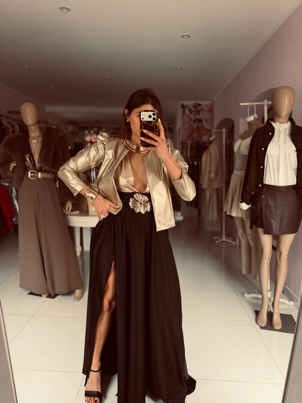 Maxi falda